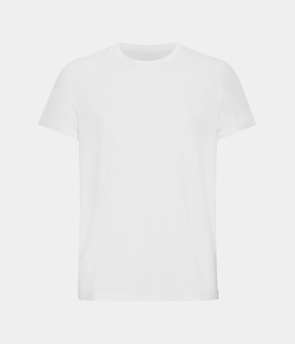 Hvid crew neck bambus T-shirt S Copenhagen Bamboo