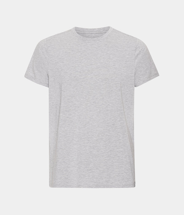Lysegrå crew neck bambus T-shirt S Copenhagen Bamboo