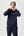 Navy bambus hoodie med logo